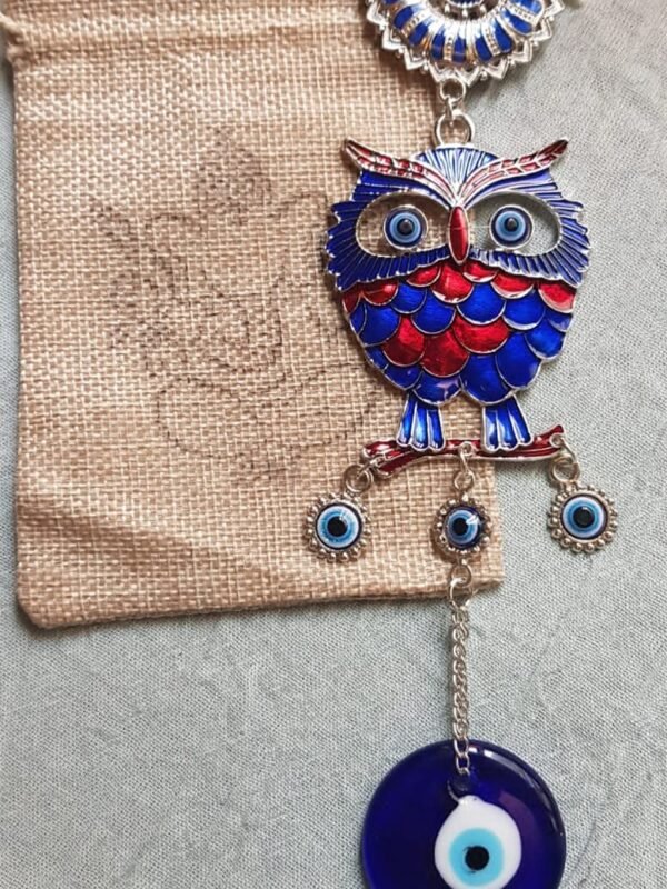 Colgante Búho y Ojo Turco