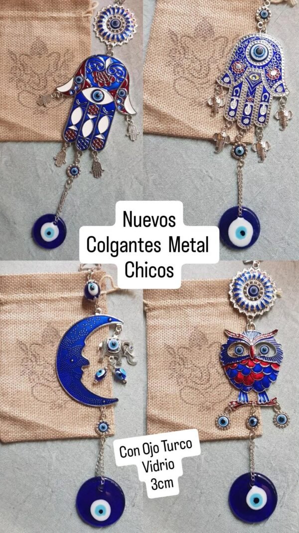 PACK Colgantes Ojo Turco y Hamsa