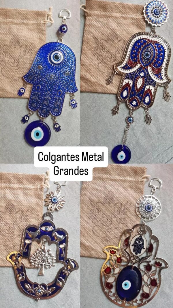 PACK Colgantes Ojo Turco y Hamsa