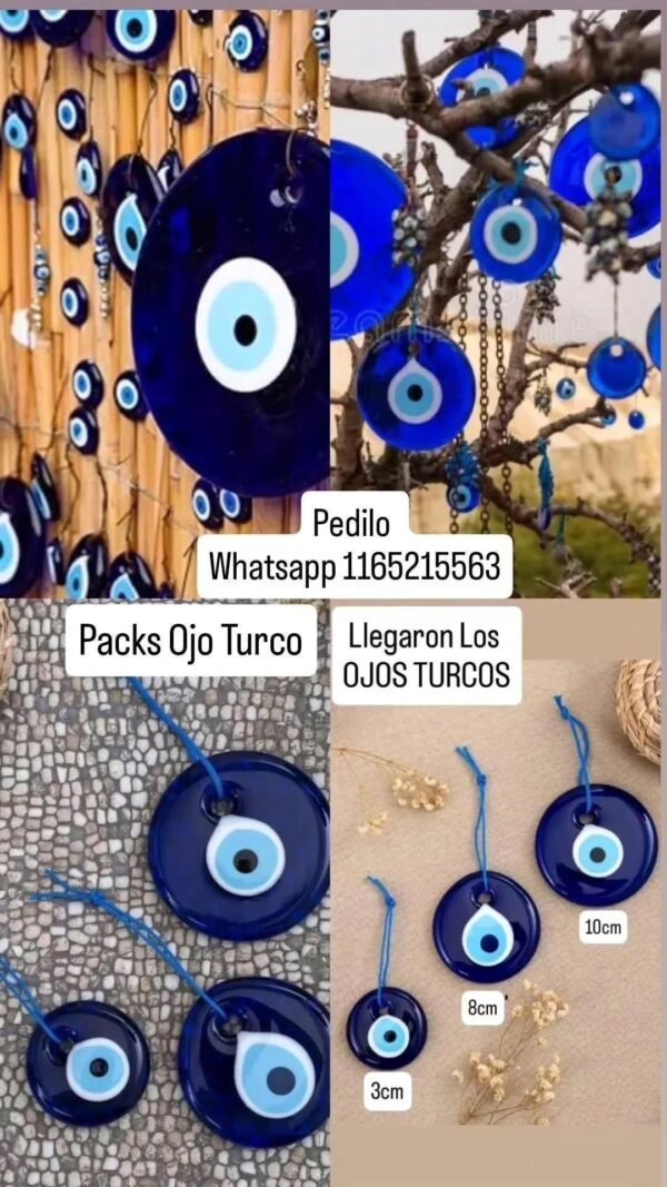 PACK Colgantes Ojo Turco y Hamsa