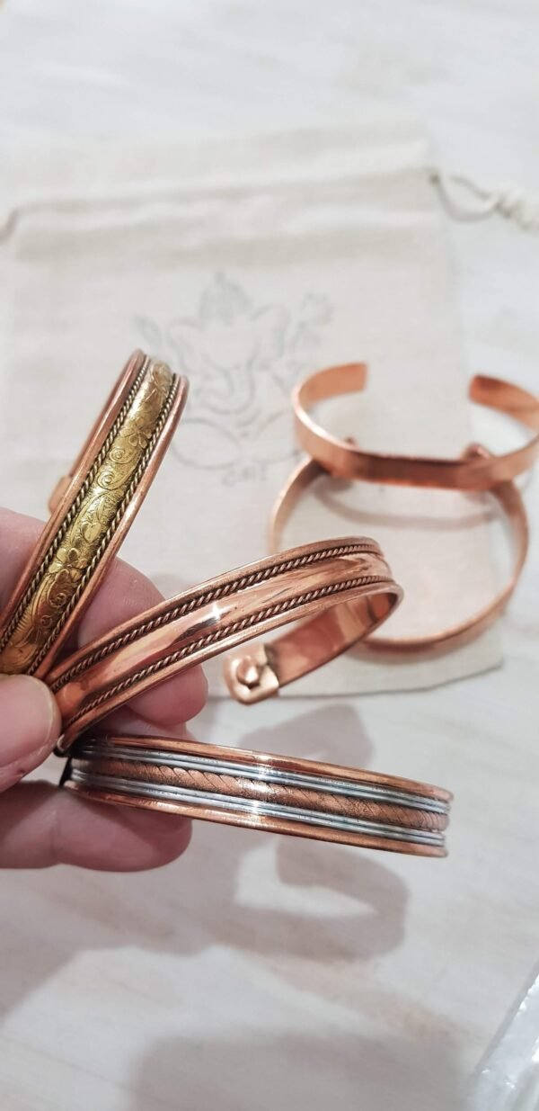 Pack Pulseras y Anillos Cobre Puro