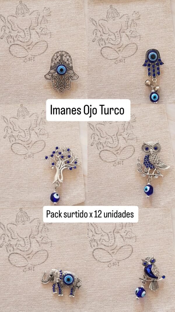 Pack Imanes Ojo Turco