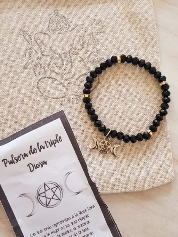Pulseras Cristales facetadas con símbolos sagrados