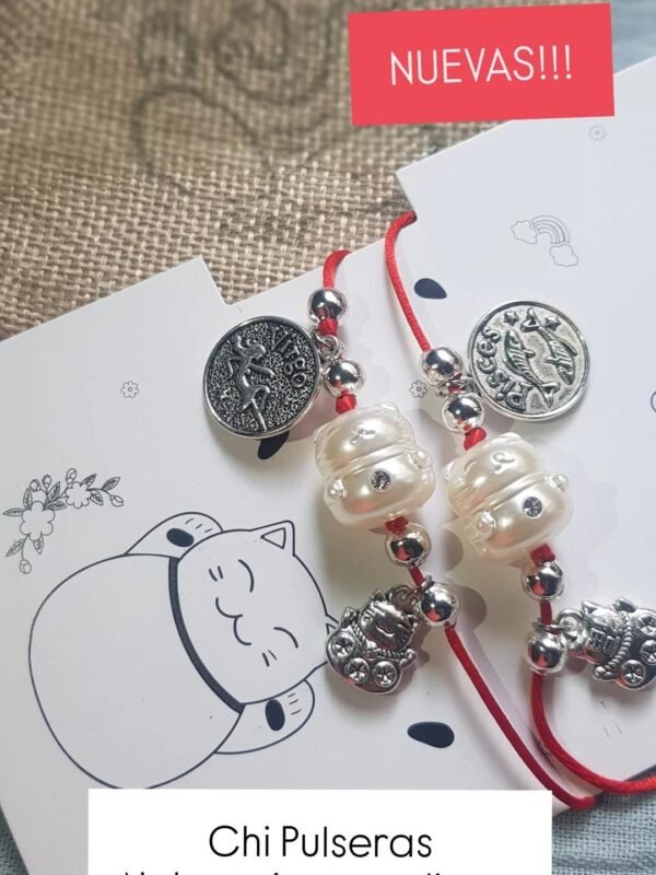 Neko Pulseras con dije zodiaco