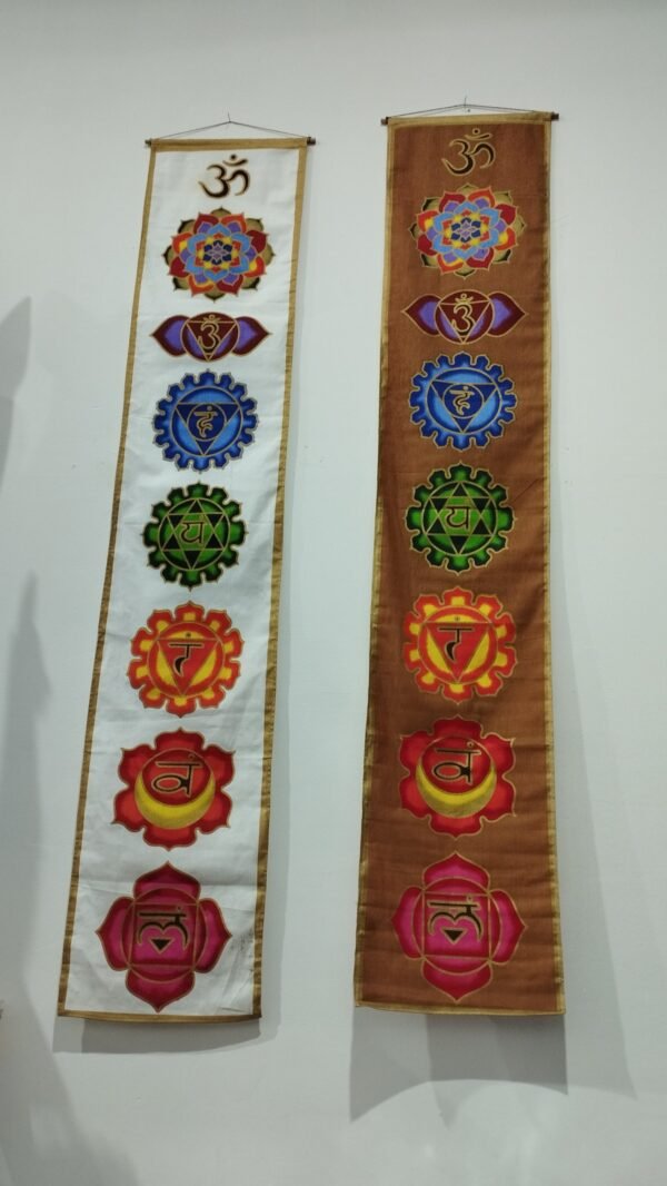 Tapiz Banderín 7 Chakras 2 mts