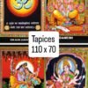 Tapiz Deidades India o Símbolos sagrados