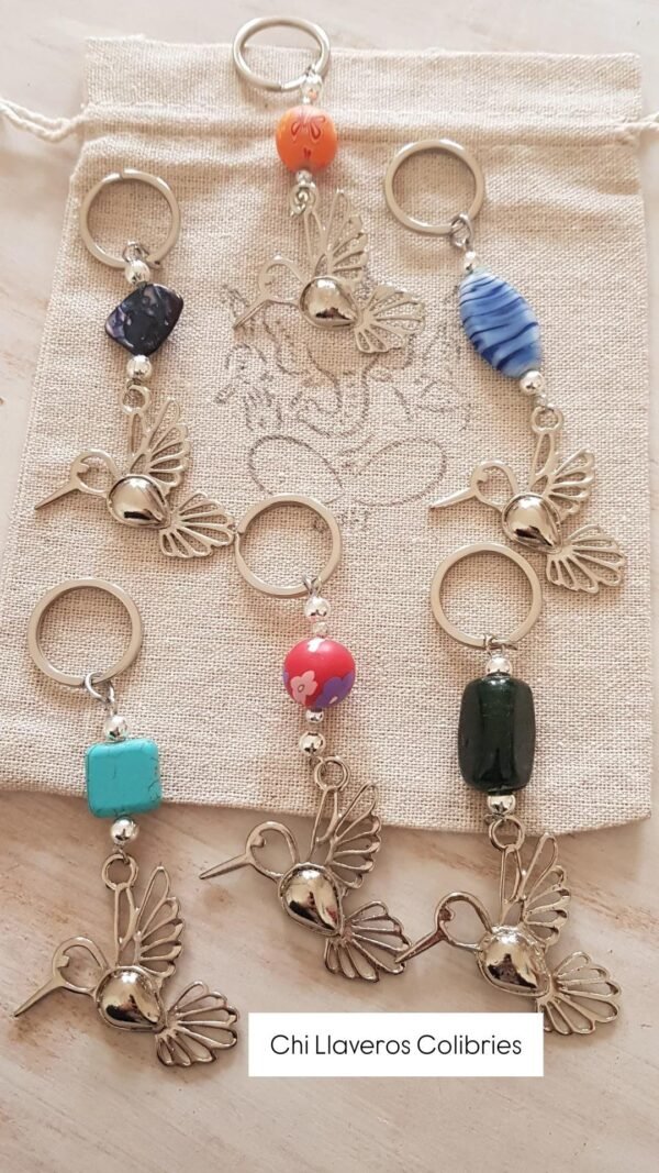 Llaveros Colibrí exclusivos Chi