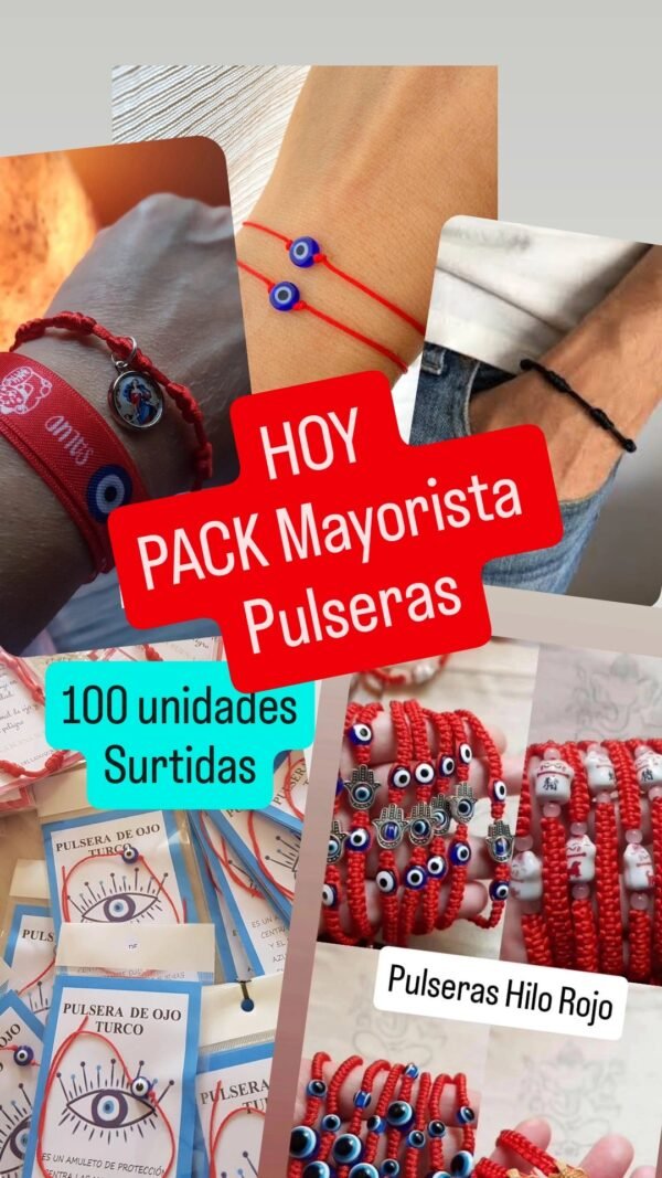 Pack Pulseras hilo Surtidas Especial