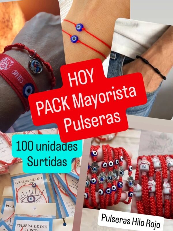 Pack Pulseras hilo Surtidas Especial