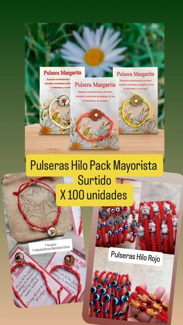 Pack Pulseras hilo Surtidas Especial