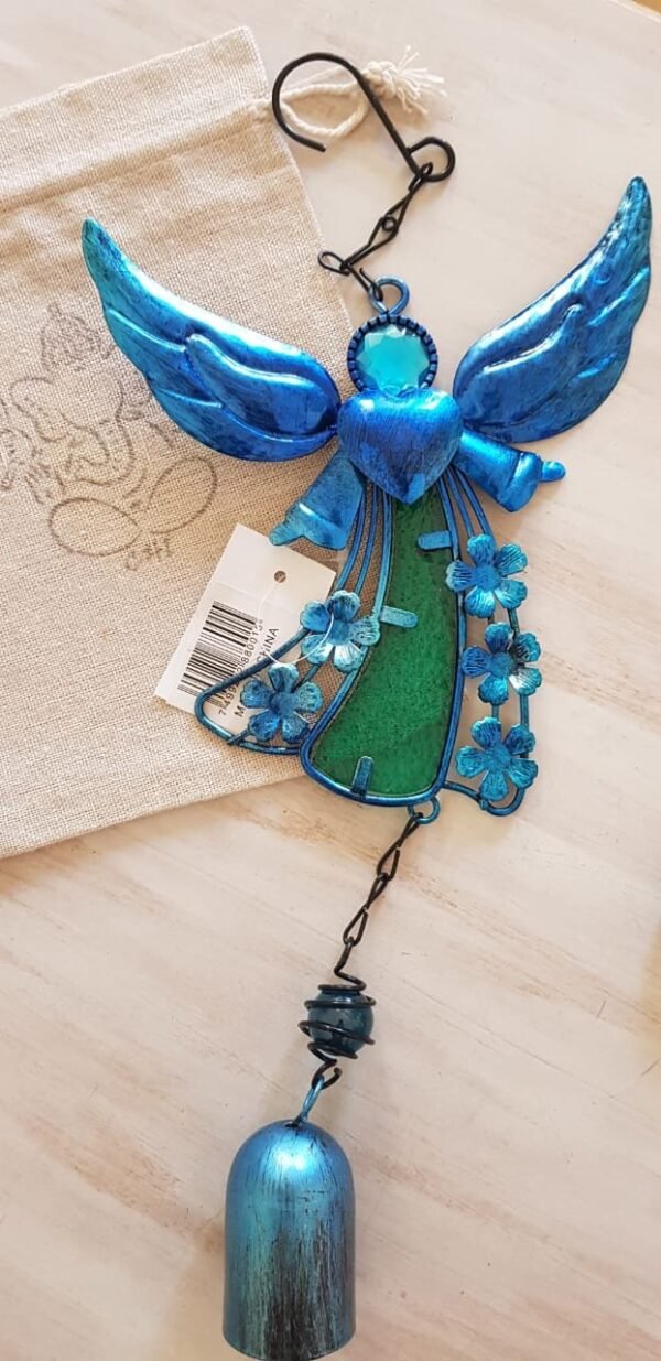 Colgante Angel Metal campana