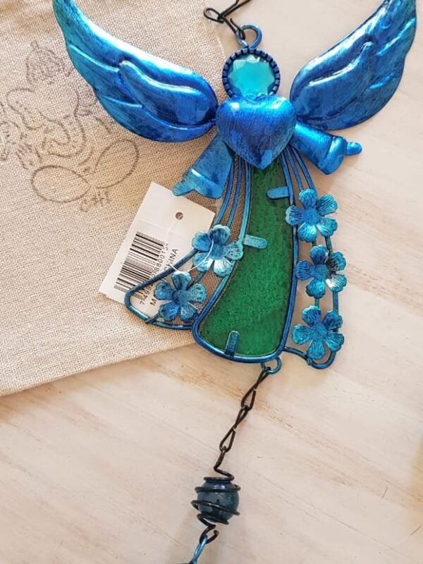 Colgante Angel Metal campana