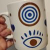 Tazas Ojo Turco y Hamsa