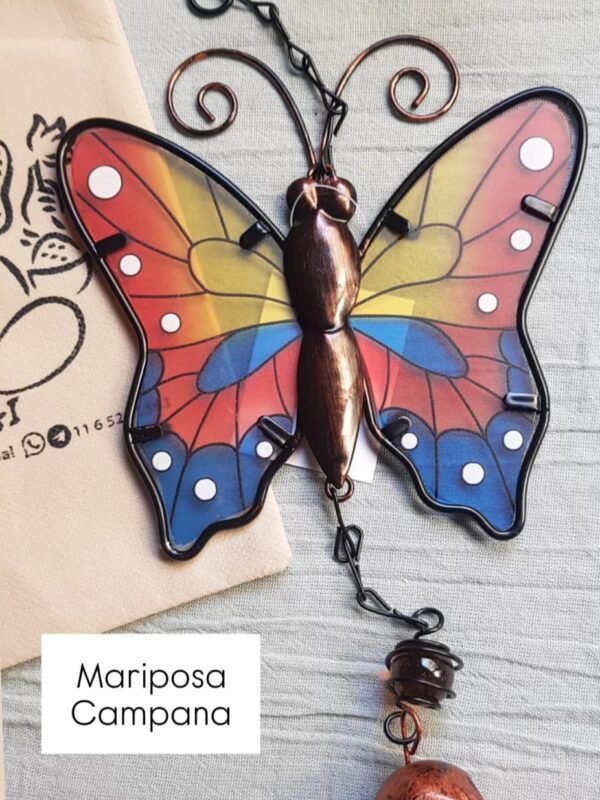 Colgantes Mariposas Campana