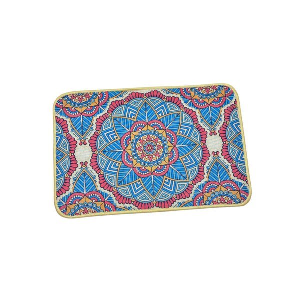 Individuales mandalas rectangulares Pack x 5
