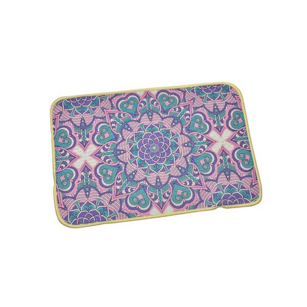 Individuales mandalas rectangulares Pack x 5