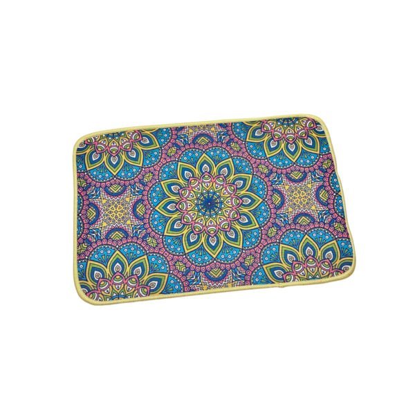 Individuales mandalas rectangulares Pack x 5