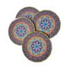 Posavasos ojo turco y mandalas pack x 4 unidades