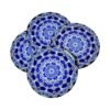 Posavasos ojo turco y mandalas pack x 4 unidades