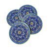 Posavasos ojo turco y mandalas pack x 4 unidades