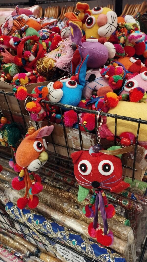 Llaveros Animalitos India c colgantes