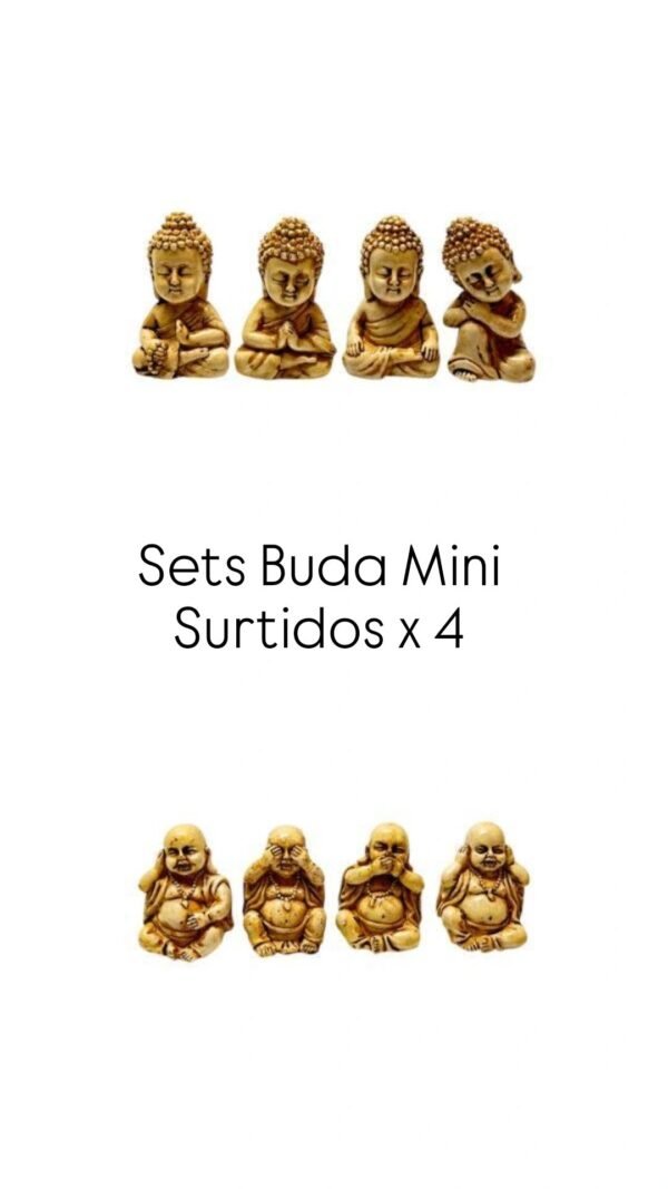 Sets Buda Ganesha mini x 4
