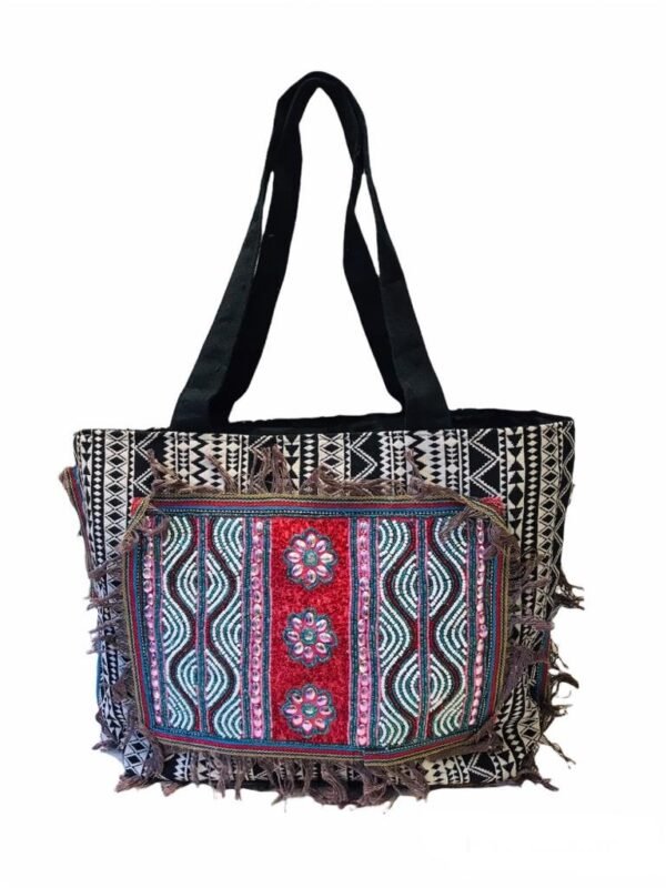 Carteras India extra grande bordadas