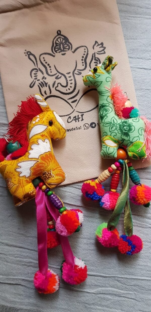 Llaveros Animalitos India c colgantes