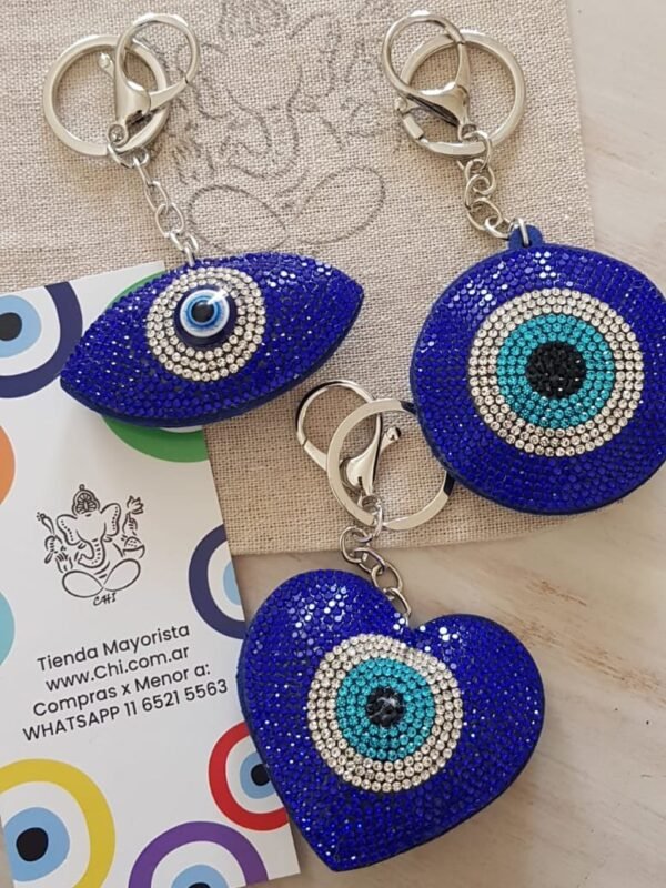 Llaveros Ojo turco figuras