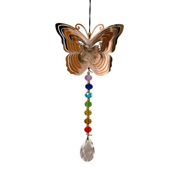 2025/09/1002357991.jpg Colgantes Girador viento colibrí búho mariposa árbol de la vida