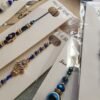 Pack Pulseras Ojo turco y símbolos en hilo azul x 12