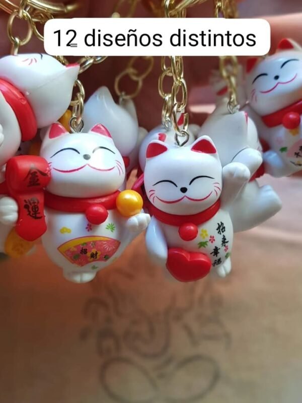 Pack Llaveros Neko chicos x 12