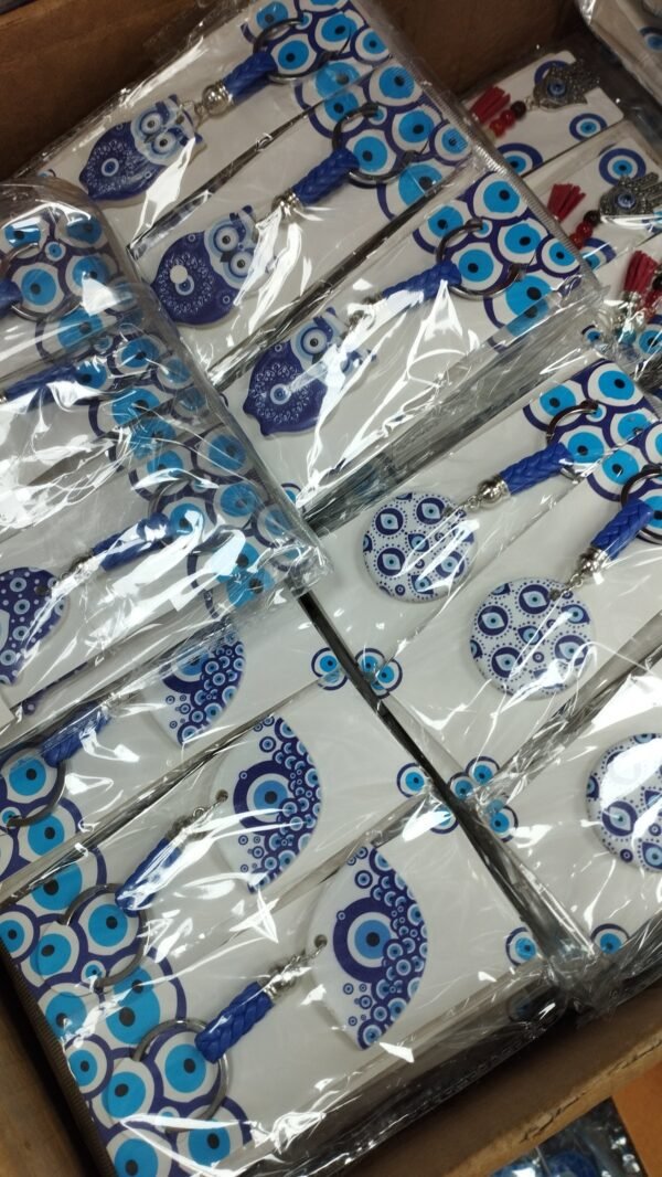 Llaveros Ojo turco Pack surtidos x 12 unidades