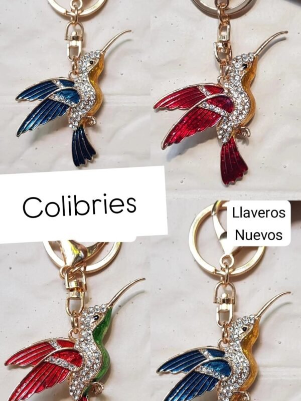 Llaveros Colibrí Nuevos estrass