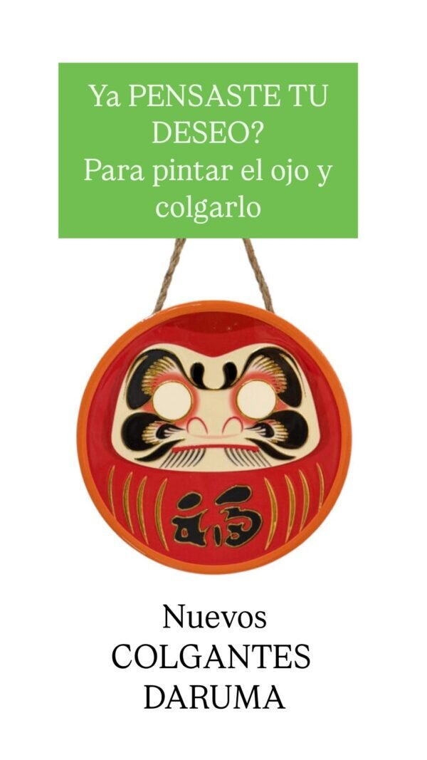 Darumas colgantes grandes