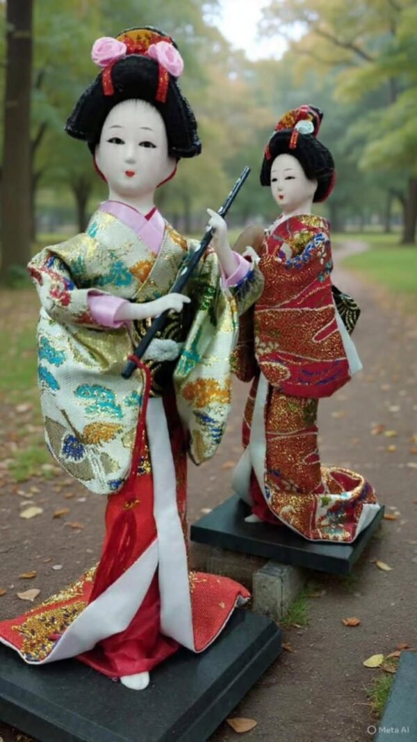 Geishas muñecas grandes