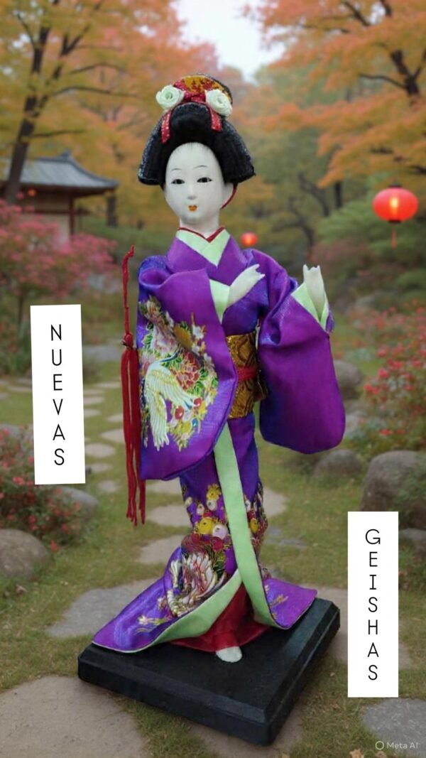 Geishas muñecas grandes
