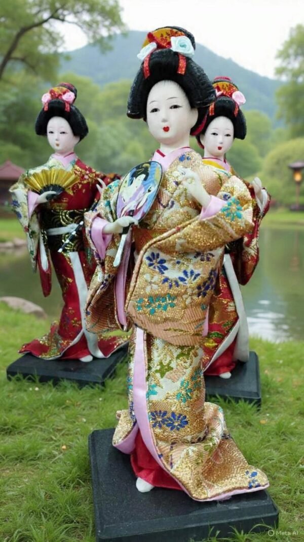 Geishas muñecas grandes