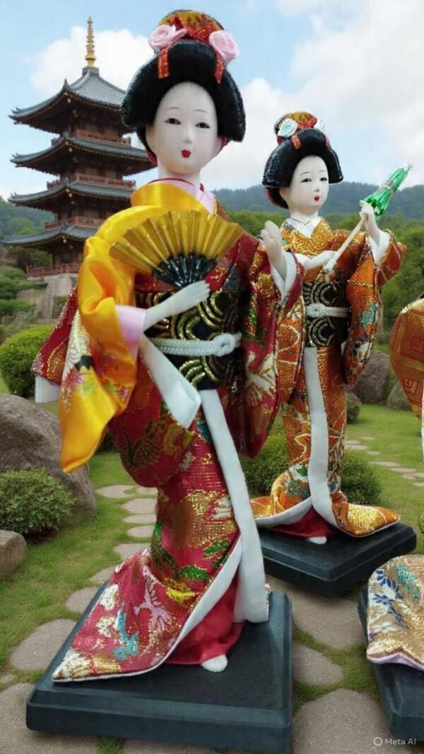 Geishas muñecas grandes