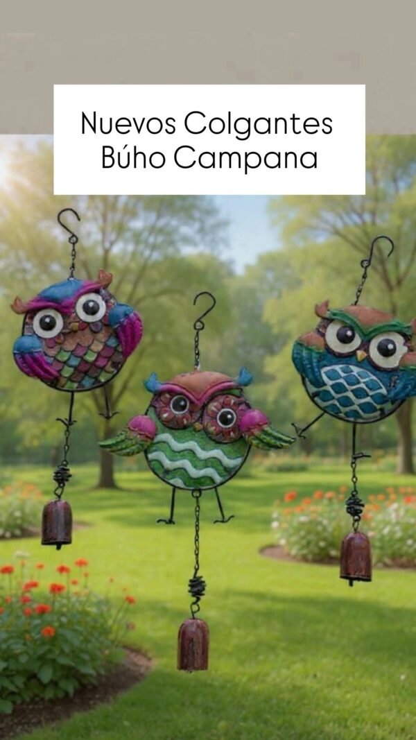Colgante Búho nuevos vidrio grandes