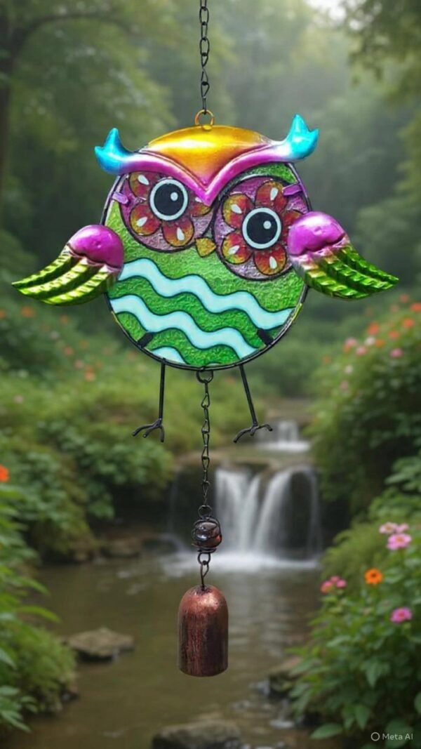 Colgante Búho nuevos vidrio grandes