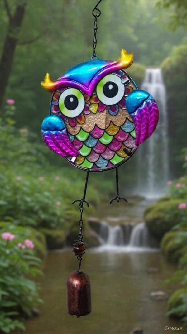 Colgante Búho nuevos vidrio grandes