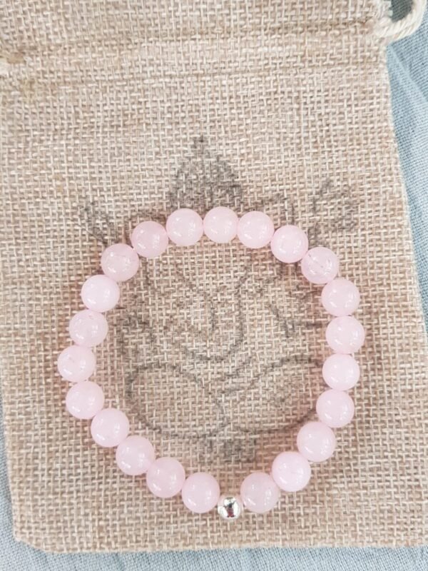 Pulsera Cuarzo rosa