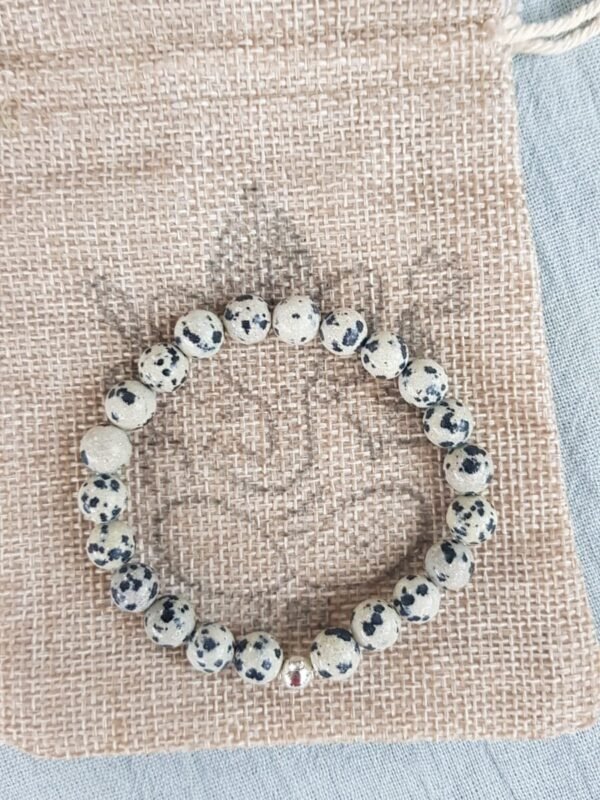 Pulsera Jaspe dálmata