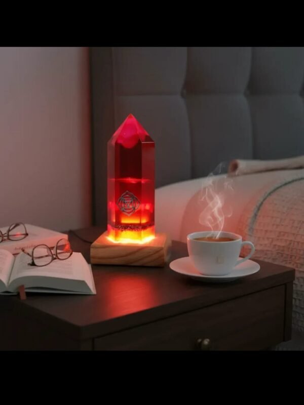 Lámparas Orgonite Obelisco Grandes