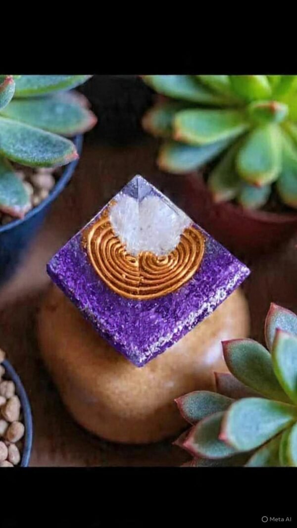 Orgonite Pirámide Mediana