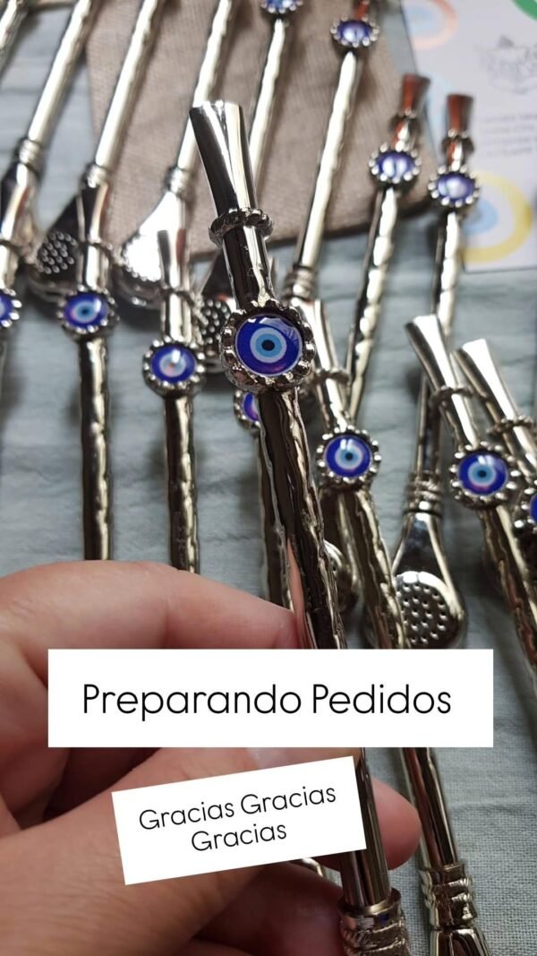 Bombilla con Ojo Turco