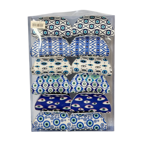 Broches para el Cabello Ojo Turco y Mandalas