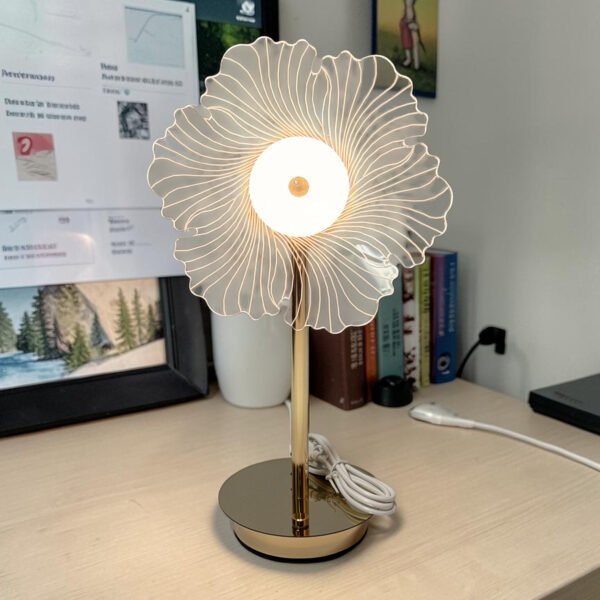 Lámpara USB recargable Mariposa o Flor