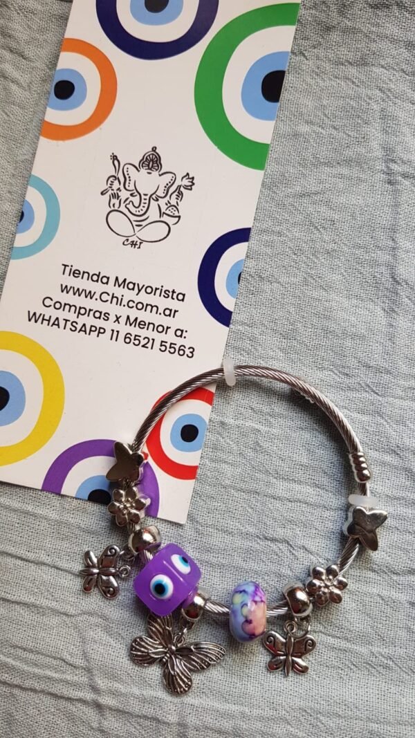 Pack Pulseras Pandora fantasía surtidas x 12 unidades